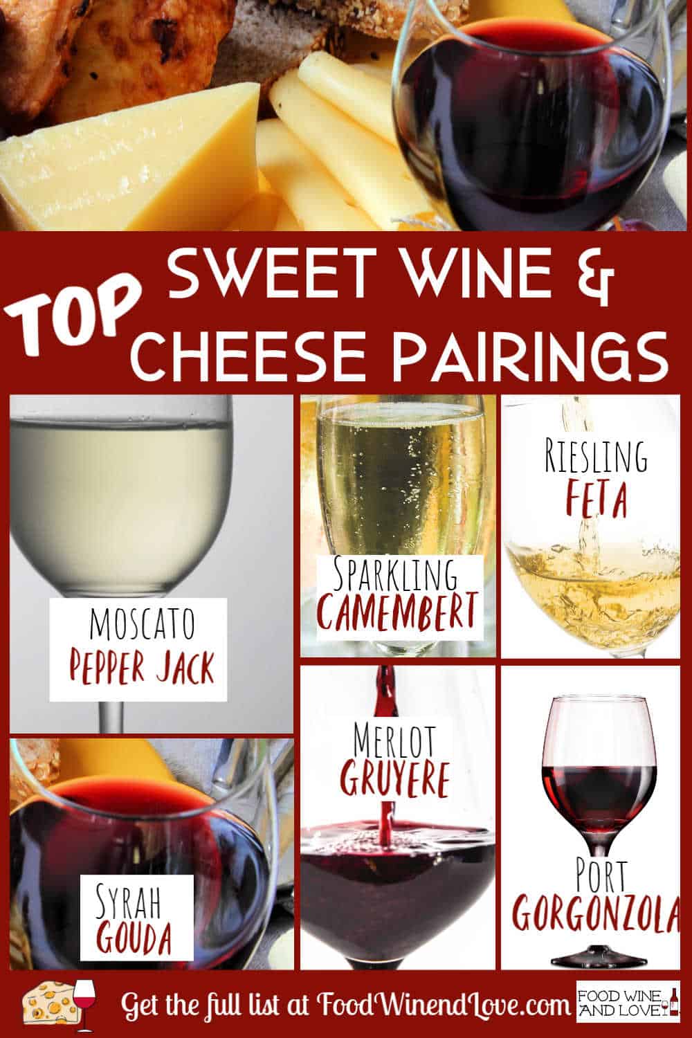 Sweet red wine pairings: chocolate, tacos, pork, & cheese – under $25!