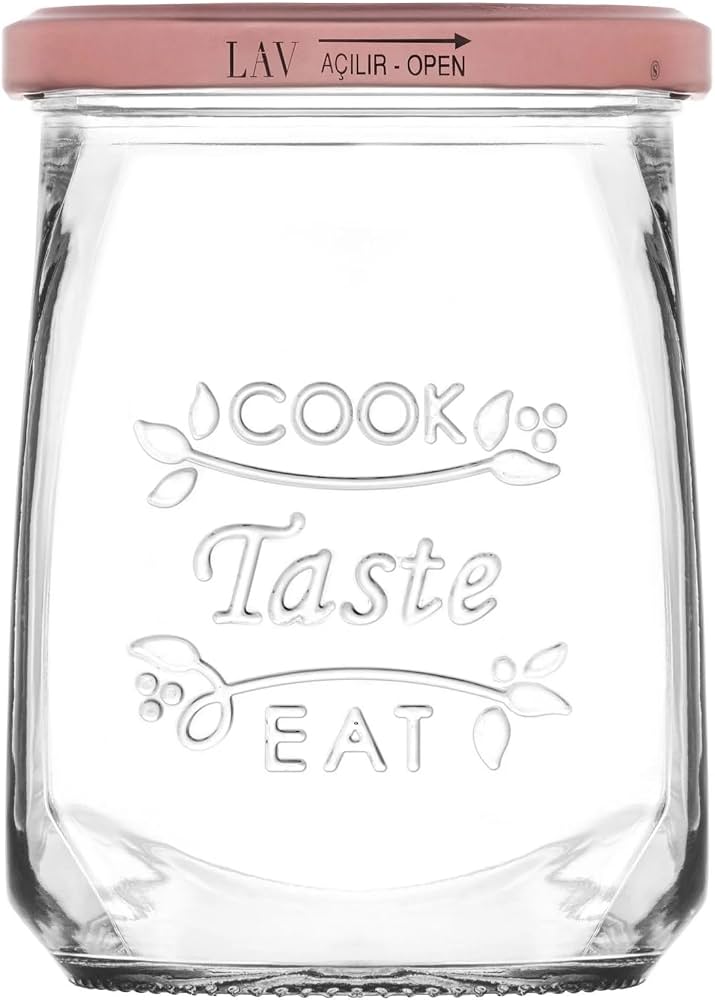 Tasty Glass Single Jar