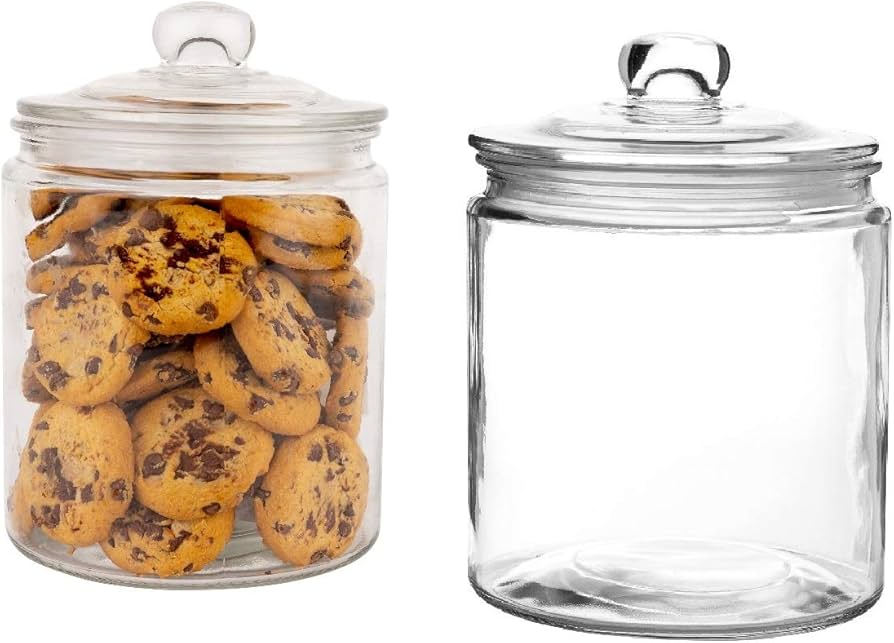 Tasty Glass Double Jar