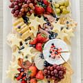 assorted cheese platter