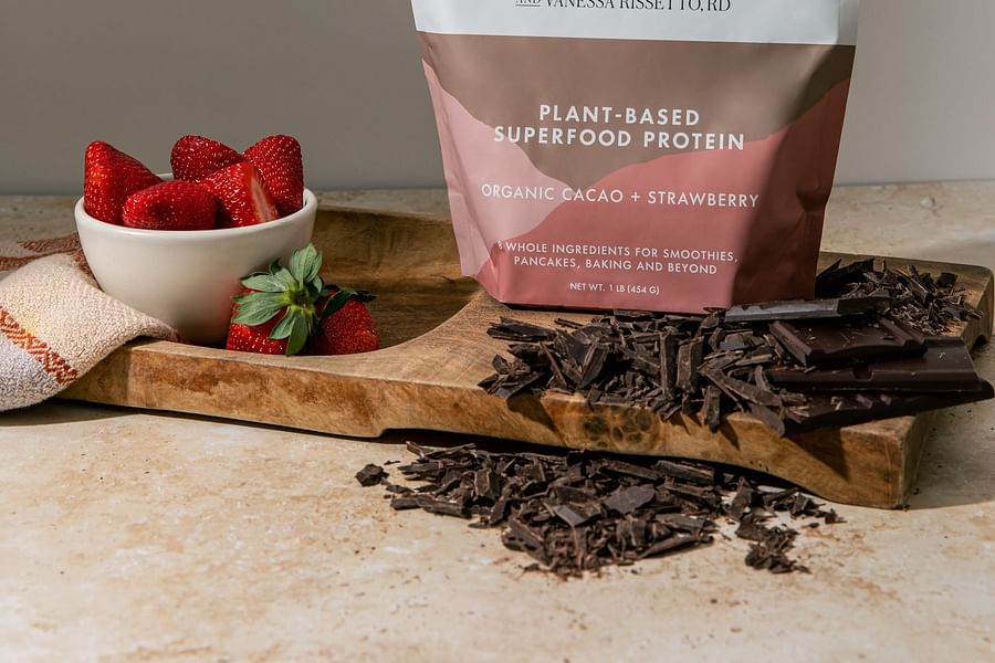 organic strawberries