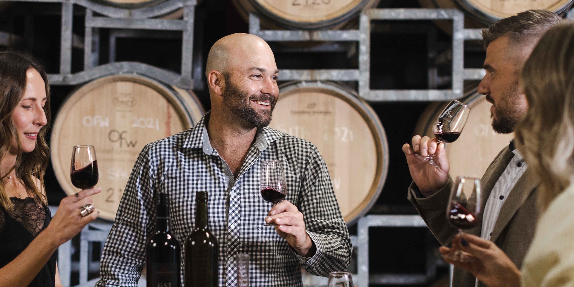 Palate cleansers for wine tasting