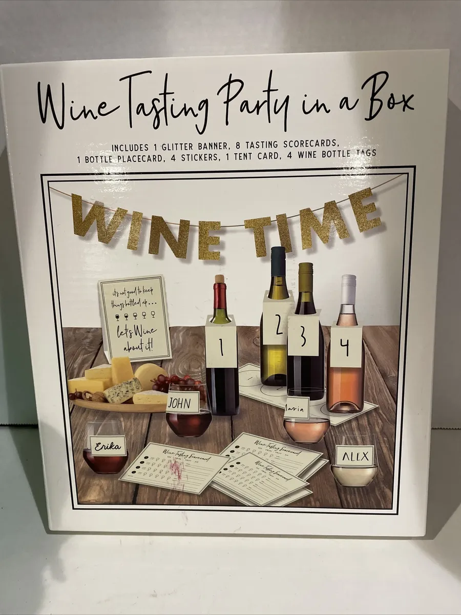 Wine tasting score cards