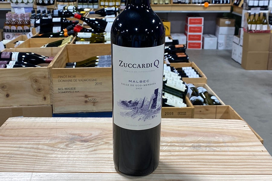 Zuccardi Valle de Uco Concreto Malbec bottle