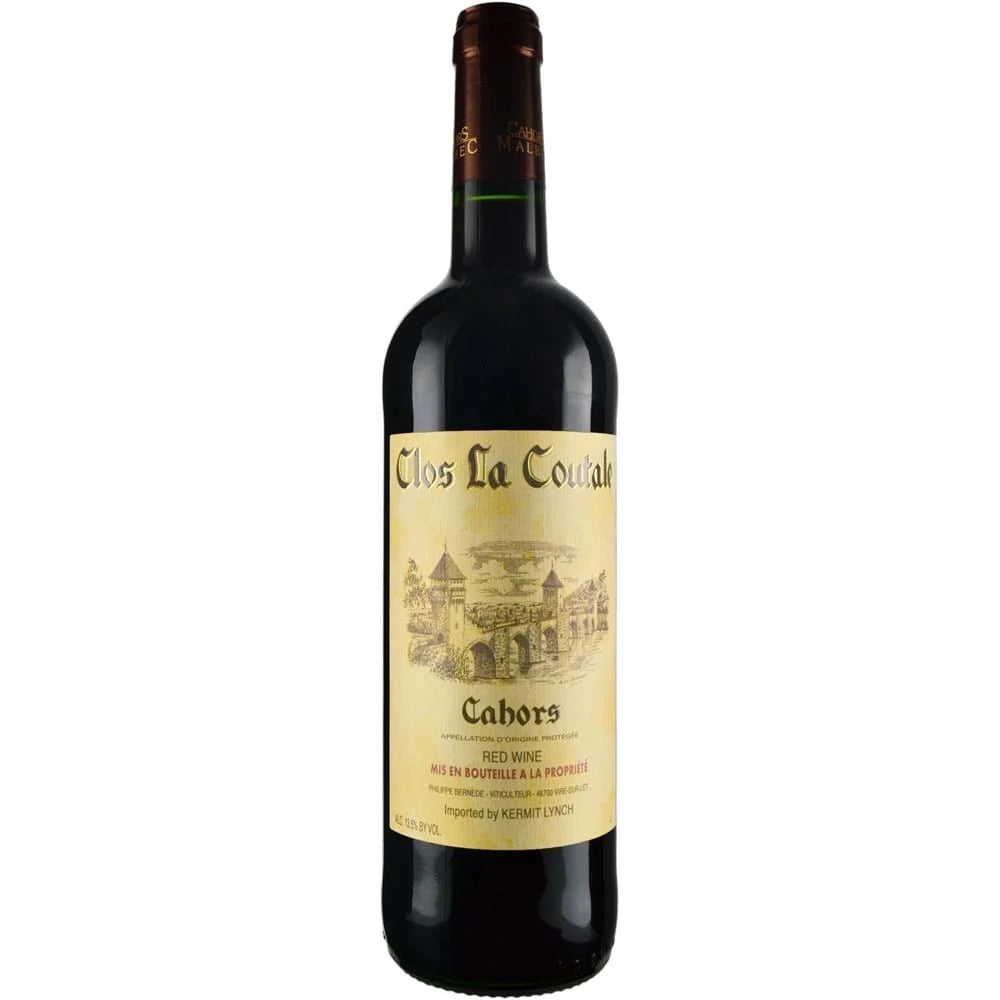 Cahors Malbec wine bottle