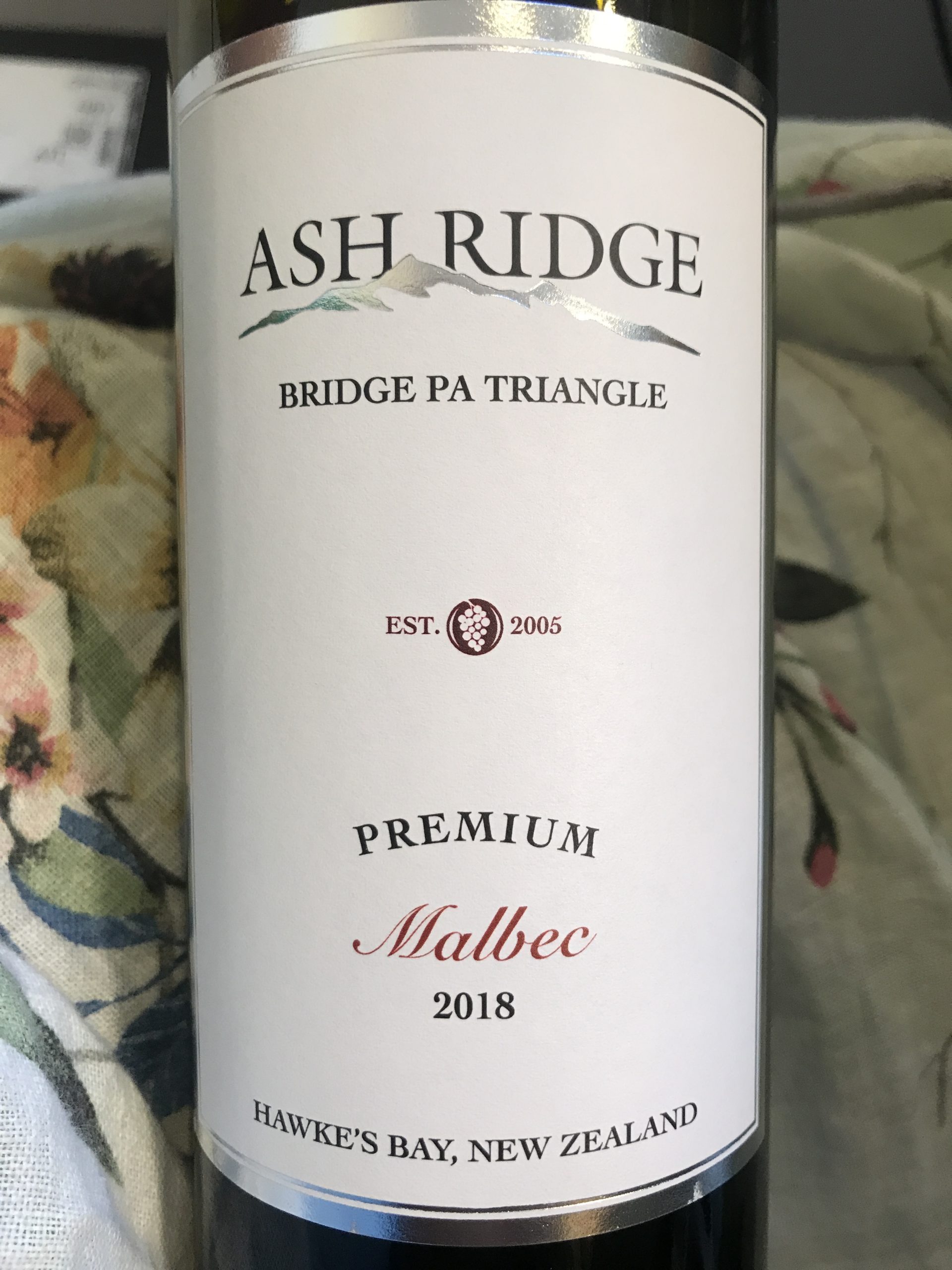 Hawke's Bay Malbec wine