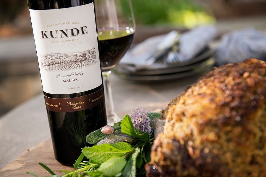 Sonoma County Malbec wine