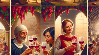 Sipping Through Time: A Historical Journey of Sweet Red Wines