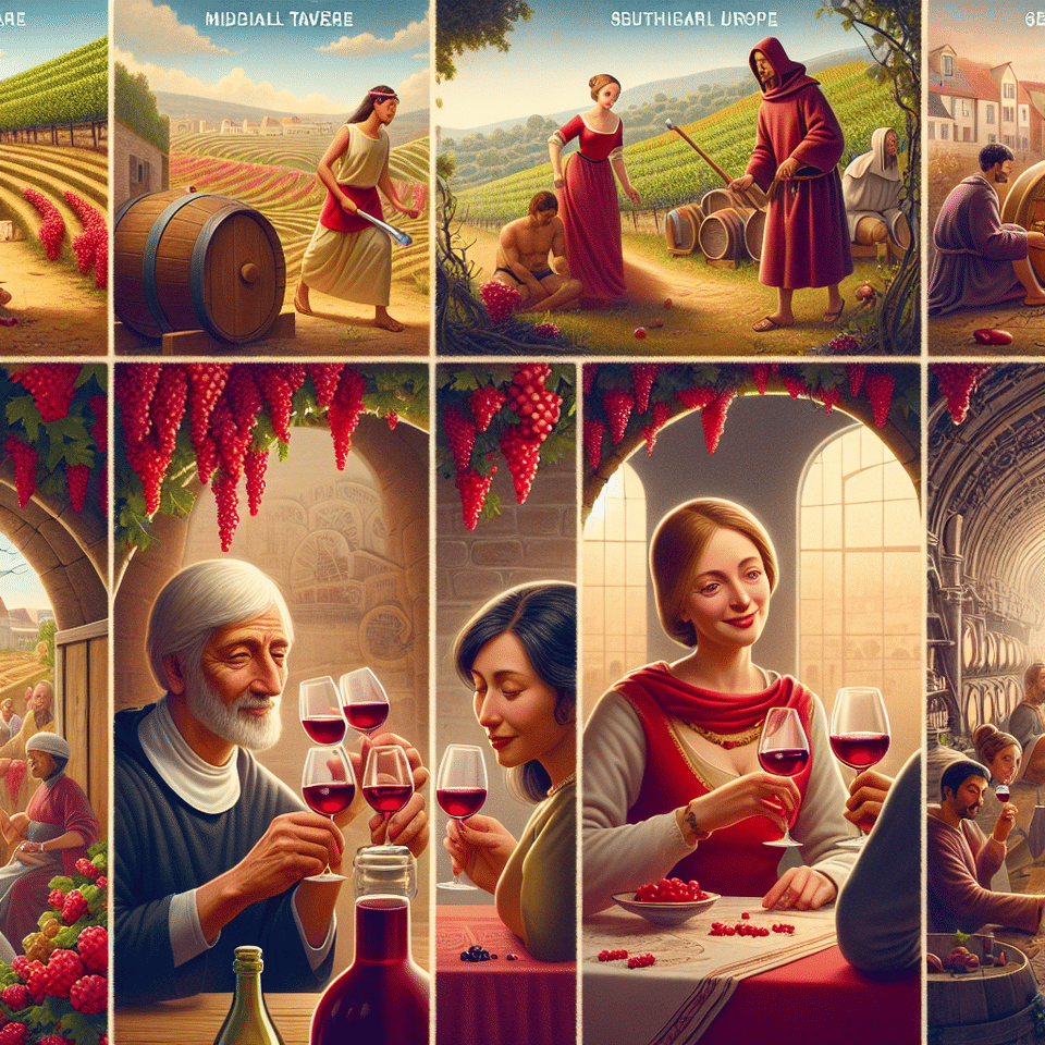 Sipping Through Time: A Historical Journey of Sweet Red Wines
