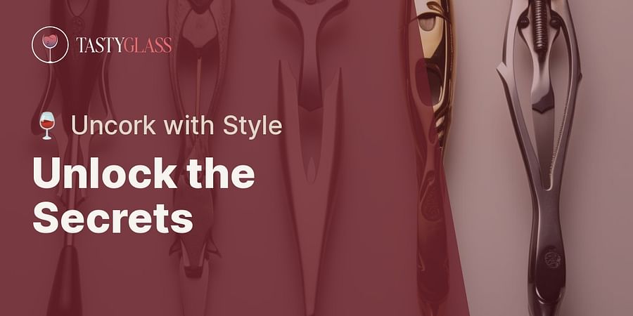 Unlock the Secrets - 🍷 Uncork with Style
