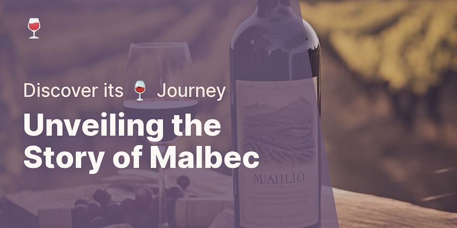 Unveiling the Story of Malbec - Discover its 🍷 Journey