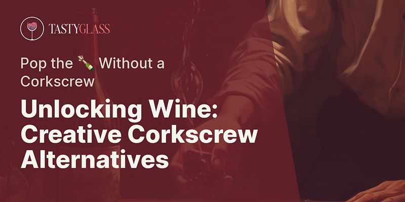 Unlocking Wine: Creative Corkscrew Alternatives - Pop the 🍾 Without a Corkscrew