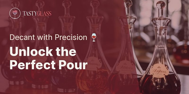 Unlock the Perfect Pour - Decant with Precision 🍷