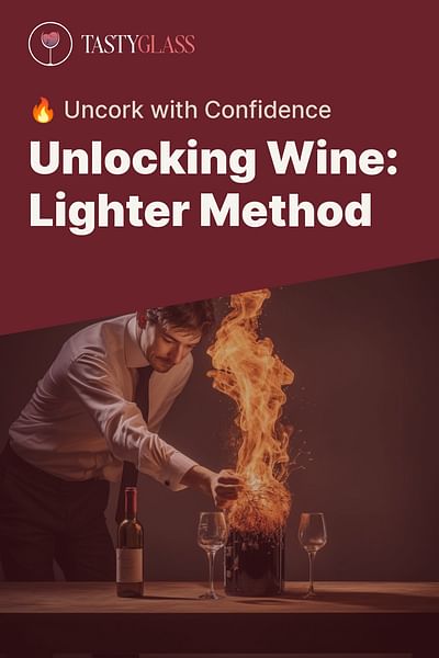 Unlocking Wine: Lighter Method - 🔥 Uncork with Confidence