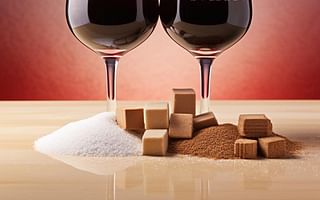 What distinguishes 'sweet' from 'dry' red wines?