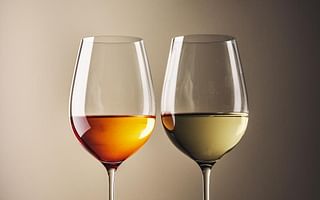 What distinguishes white wine from red wine?
