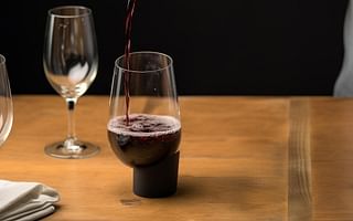 What is a vacuum aerator and how is it used in wine preparation?