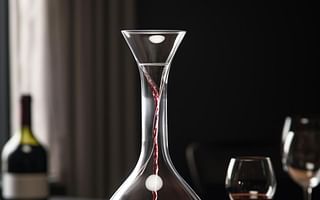 What is the purpose of a wine decanter and aerator?